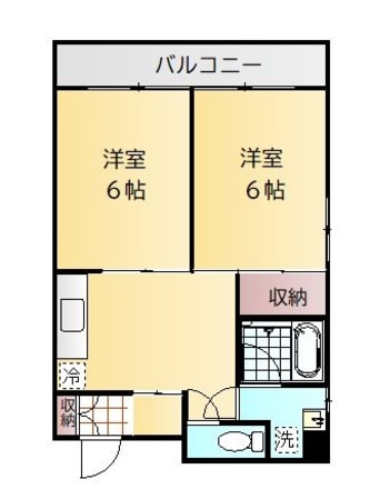 第３セシール水前寺の物件間取画像